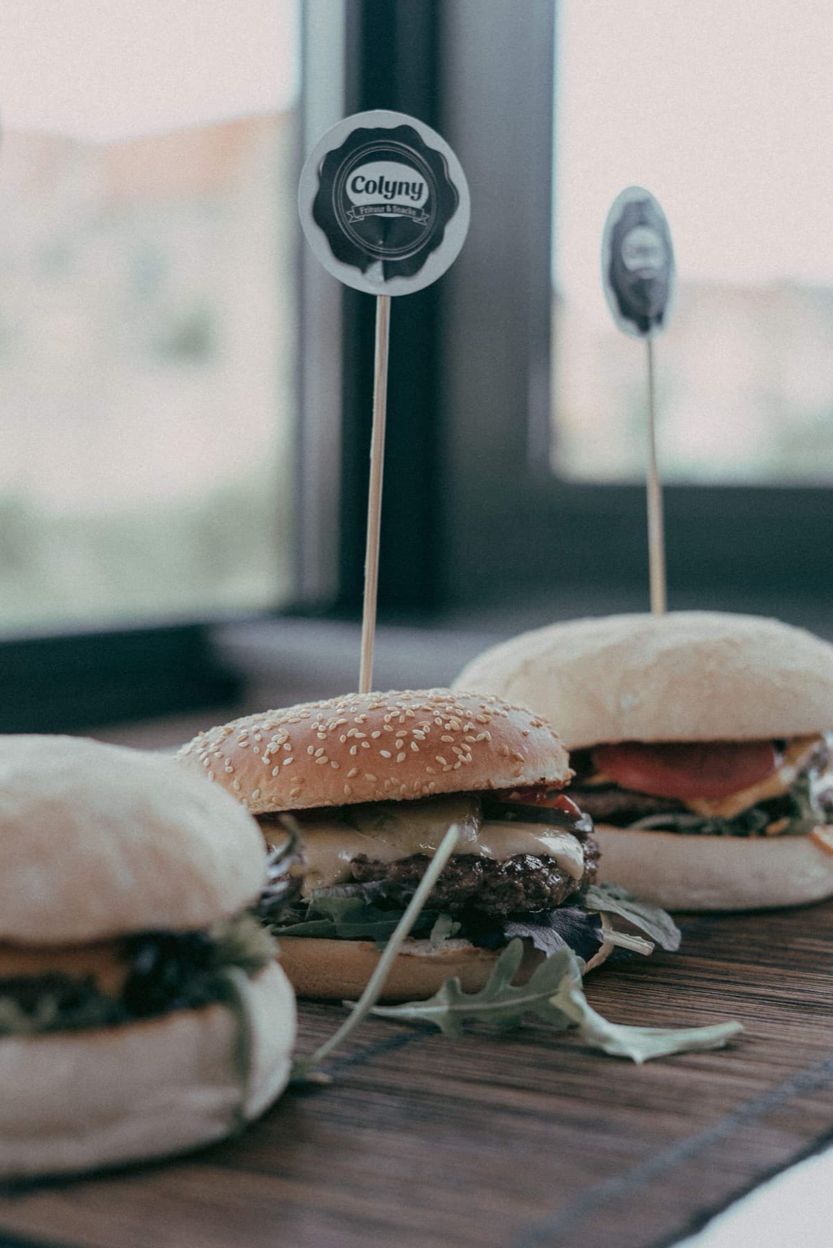 Burgers met COLYNY prikkers