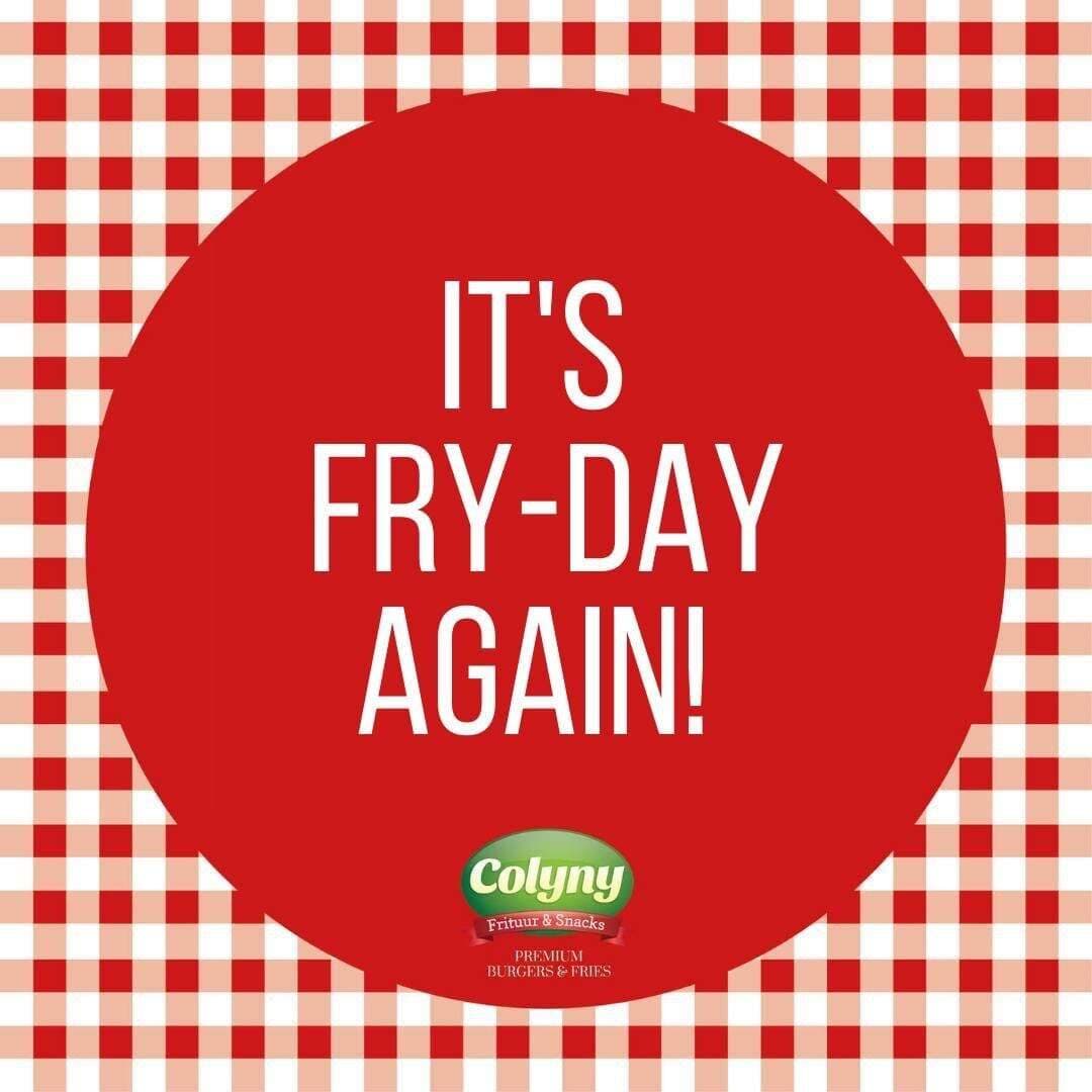 COLYNY Fry-Day campagnebeeld
